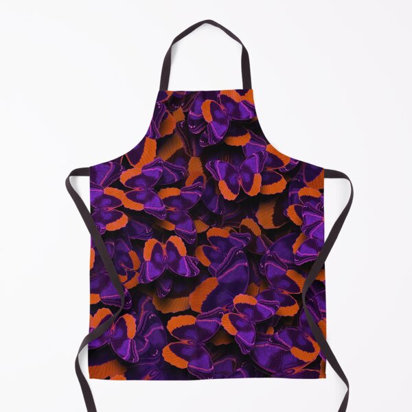 Item preview, Butterflies Allover Print # 4 Purple Orange designed and sold by Susanne Margarete Lutz.