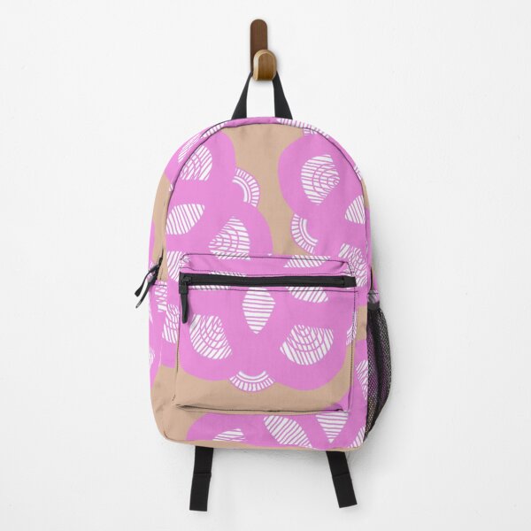 Item preview, Flower pattern digital artwork line doodle pink floral designed and sold by Thought2reality.