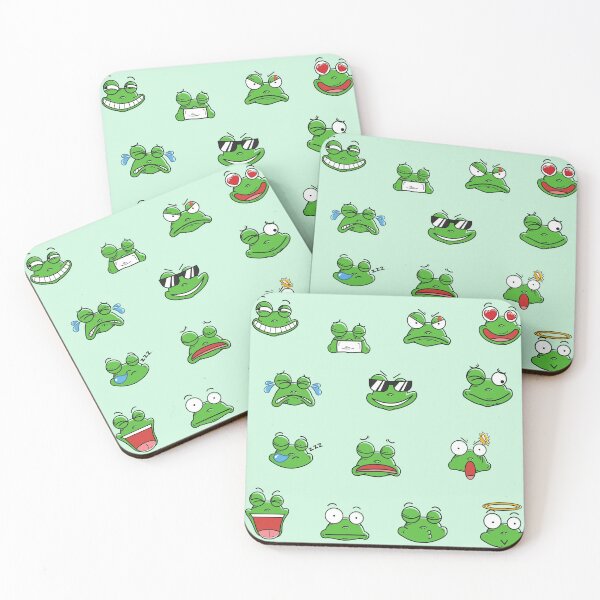 Item preview, Funny Frog Faces For Frog Lover designed and sold by lodarohit.