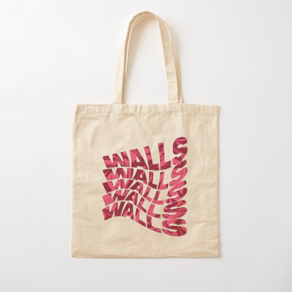 louis tomlinson walls pink Cotton Tote Bag