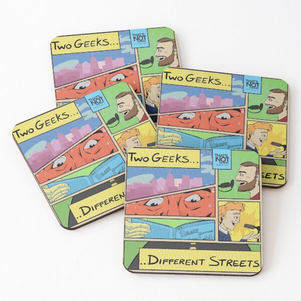 Item preview, Two Geeks Different Streets designed and sold by thatsnotcanon.