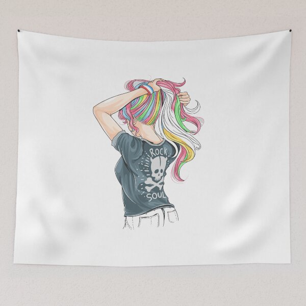 Item preview, beautiful trendy rock and roll girl designed and sold by loiret1958.