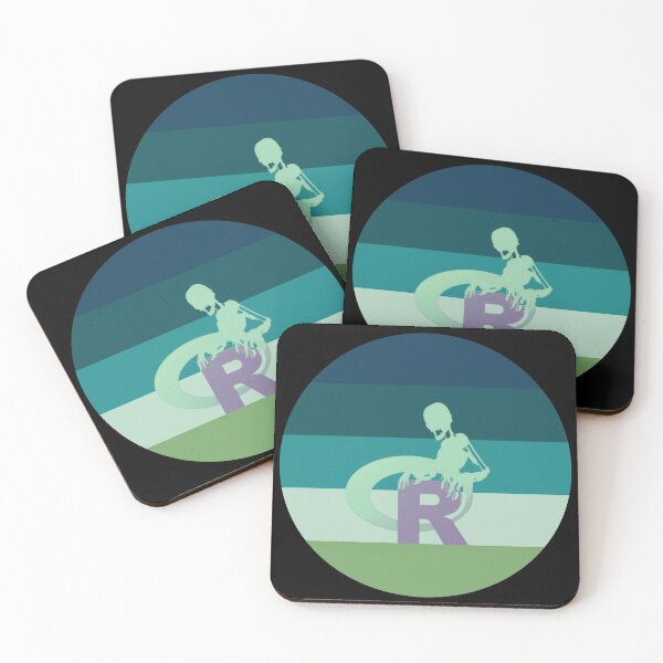Item preview, R logo programming language with monster designed and sold by Birdhead.