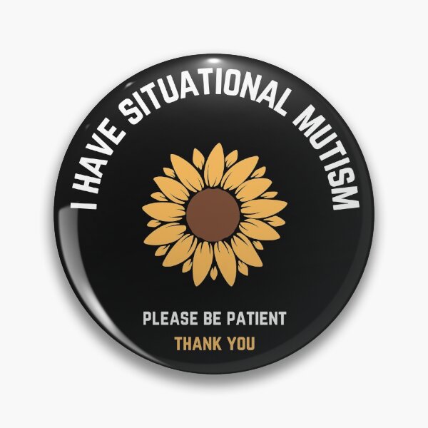 Item preview, I have situational mutism designed and sold by HyperspaceHub.