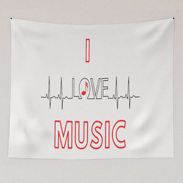 Item preview, I Love Music designed and sold by Danyell369.