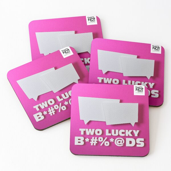 Item preview, Two Lucky B#%@ds designed and sold by thatsnotcanon.