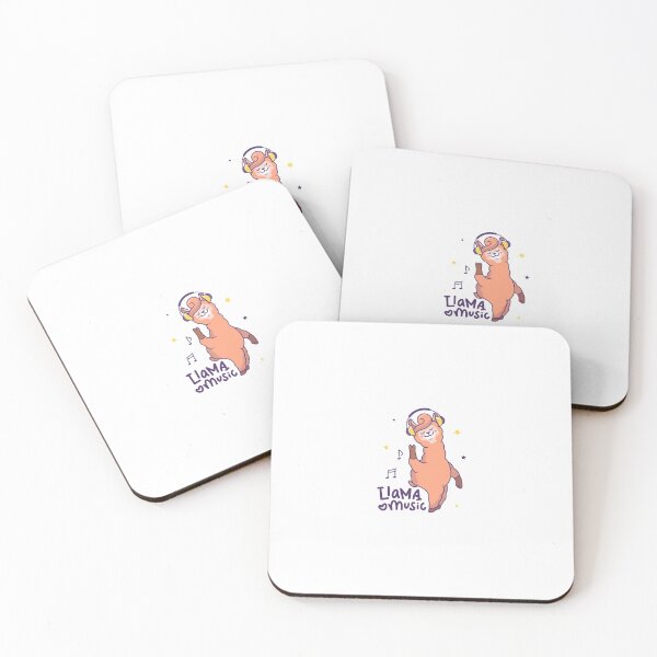 Item preview, Lama listening to music Lama music designed and sold by JeremyMadaci.
