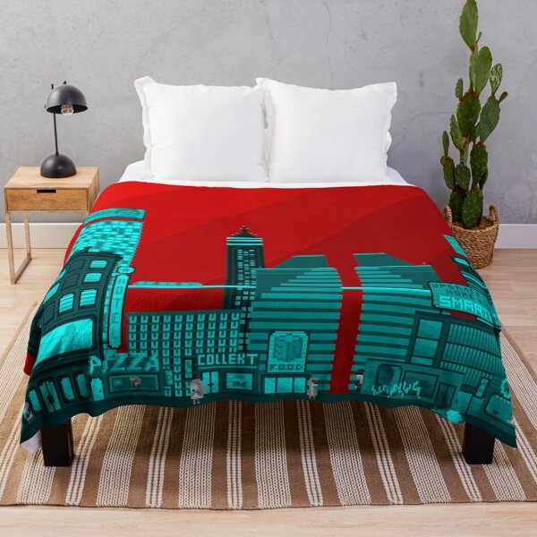 Item preview, Cyber City - Blue designed and sold by AlexAscended.