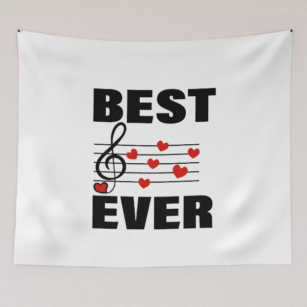 Item preview, Best dad ever music notes designed and sold by shaakir.