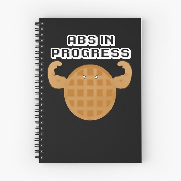 Item preview, Abs in progress text and funny designed and sold by Tanuja  Sharma.