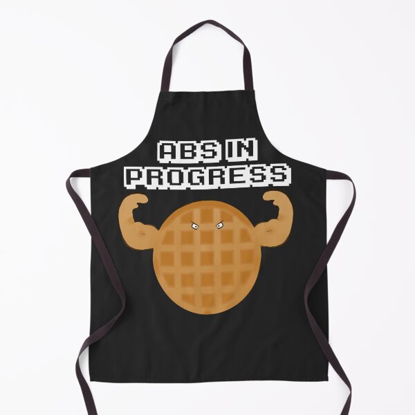 Item preview, Abs in progress text and funny designed and sold by Tanuja Sharma.