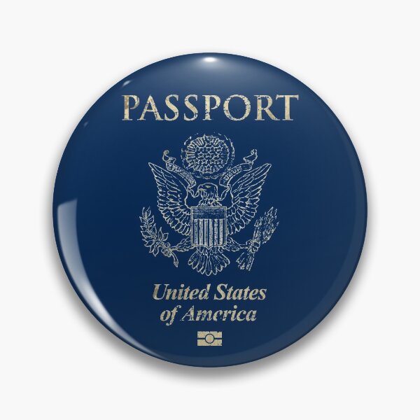 Item preview, United States of America Vintage Passport designed and sold by Royal-Elite.