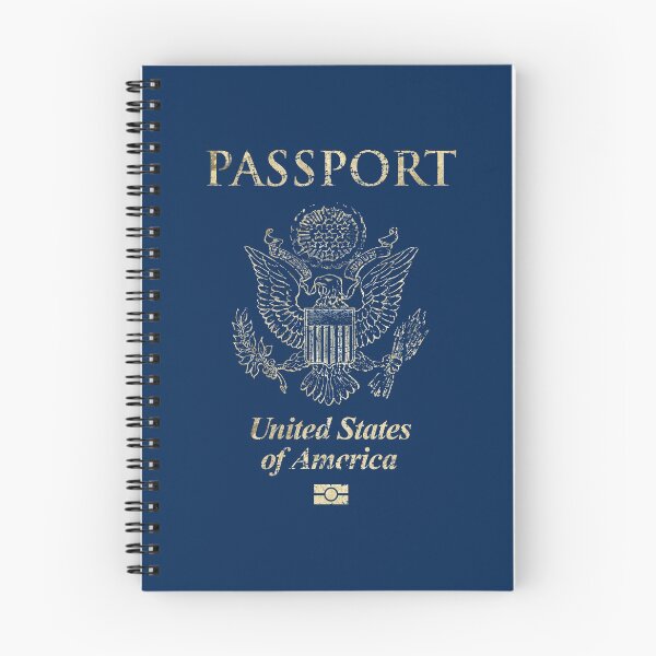 Item preview, United States of America Vintage Passport designed and sold by Royal-Elite.