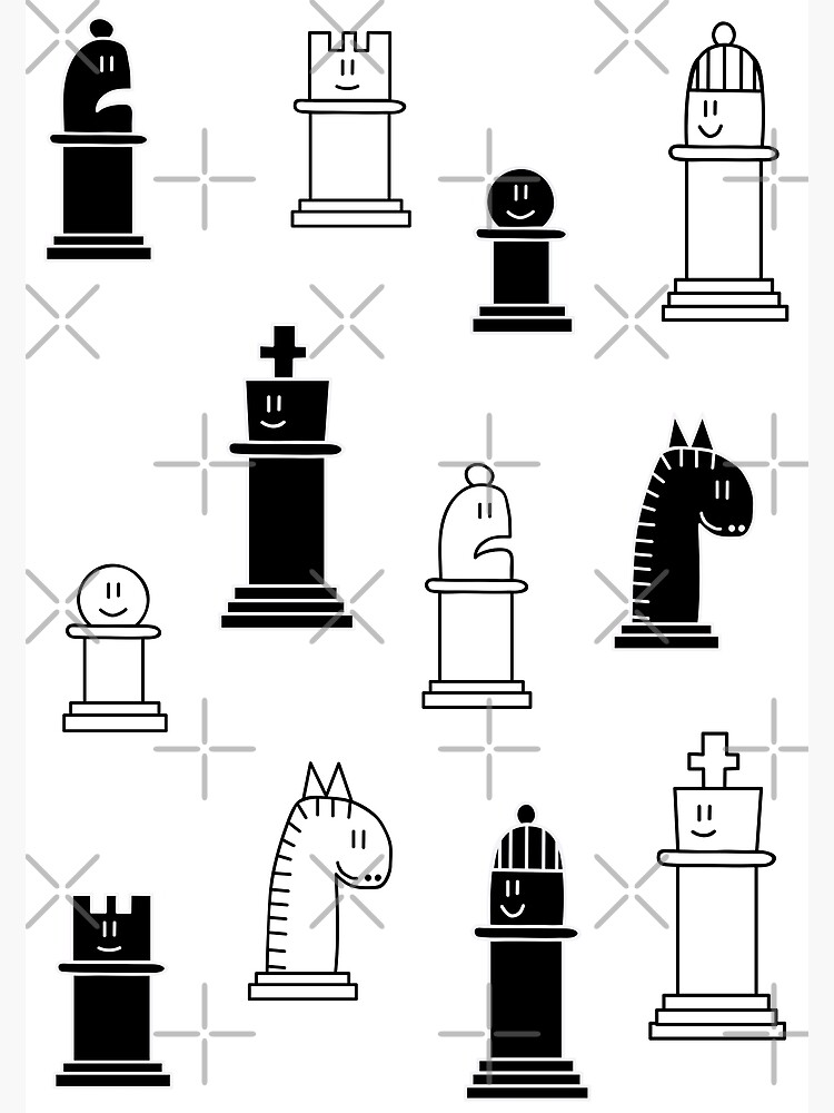 Premium Vector  Chess piece icons set smart board game elements chess  silhouettes