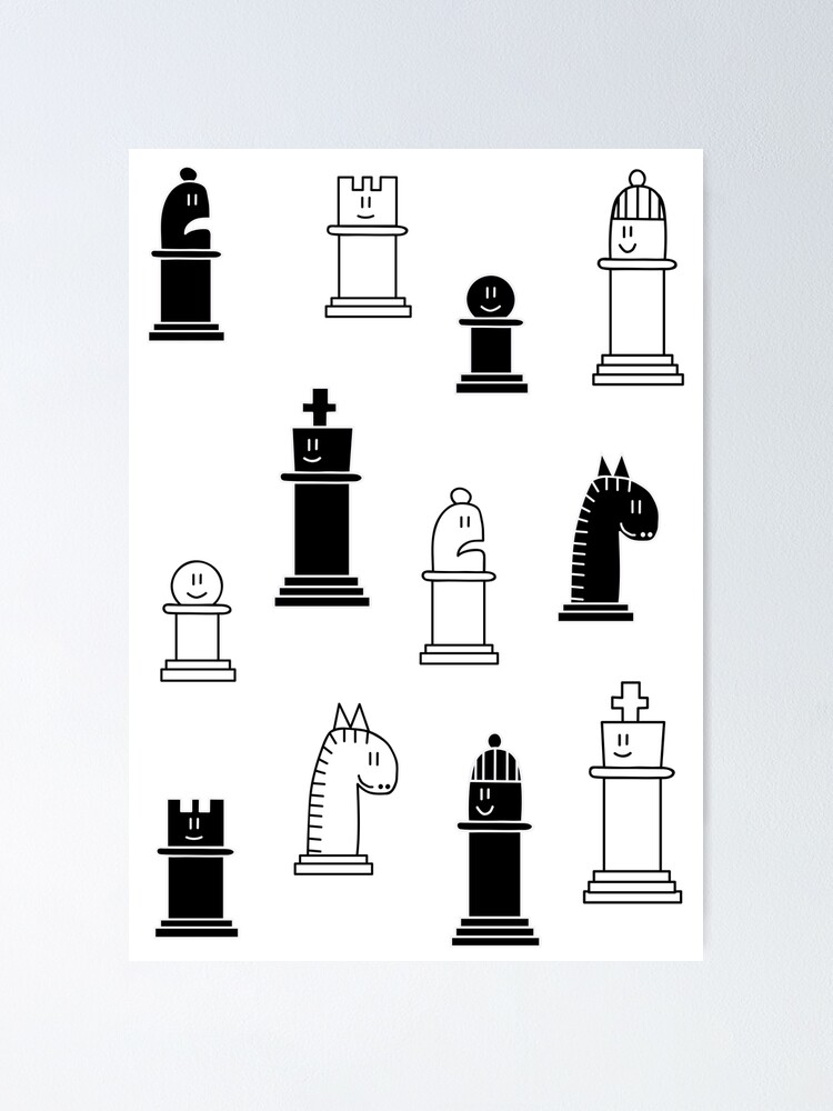 Premium Vector  Chess piece icons set smart board game elements chess  silhouettes