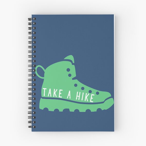 Item preview, take a hike hiking boot designed and sold by TheWaterBirds.