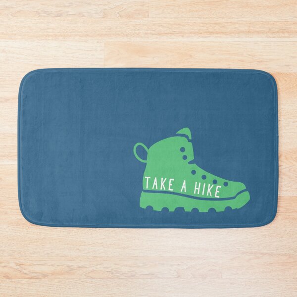 Item preview, take a hike hiking boot designed and sold by TheWaterBirds.