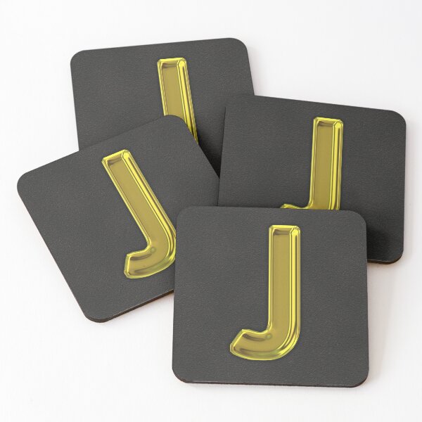 Item preview, Capital J in gold designed and sold by leobrix.