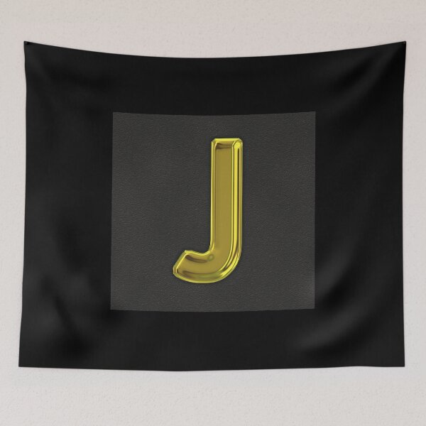 Item preview, Capital J in gold designed and sold by leobrix.
