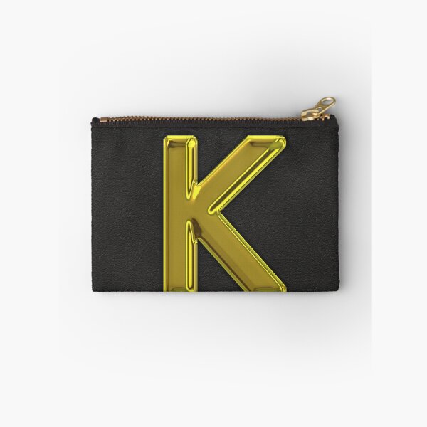 Item preview, Uppercase K in gold designed and sold by leobrix.