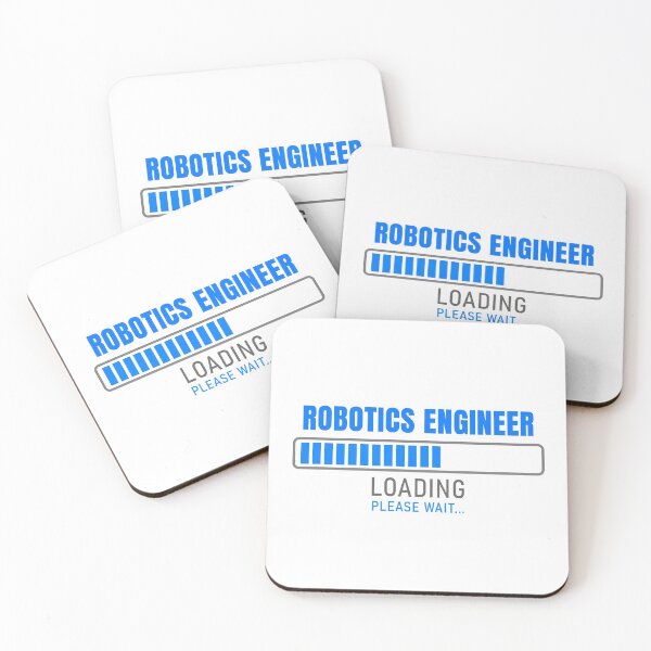 Item preview, ROBOTICS ENGINEER - Loading please wait designed and sold by VrajStudio.