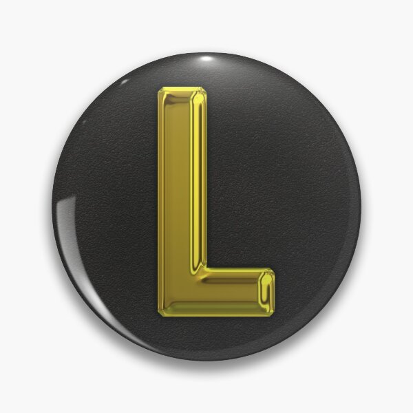 Item preview, Uppercase L in gold designed and sold by leobrix.