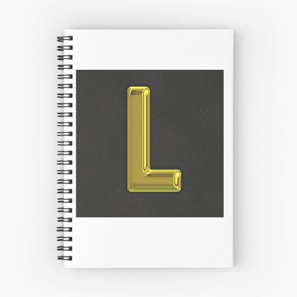 Item preview, Uppercase L in gold designed and sold by leobrix.