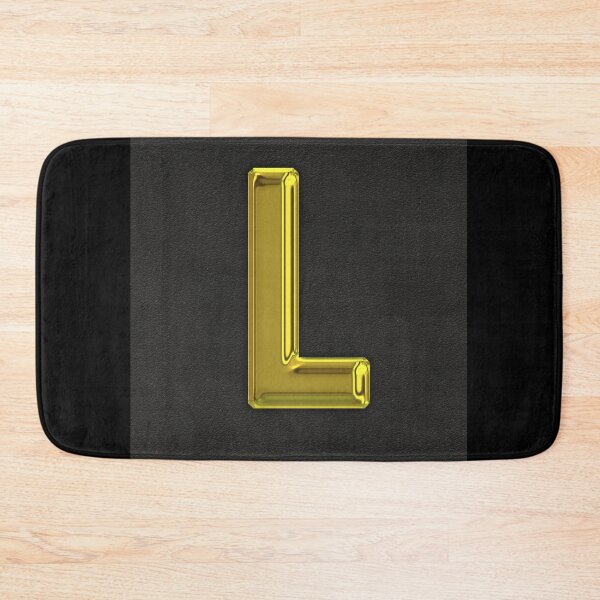 Item preview, Uppercase L in gold designed and sold by leobrix.
