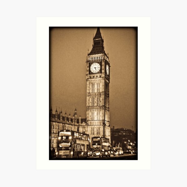 Big Ben - Houses of Parliament - London Art Print
