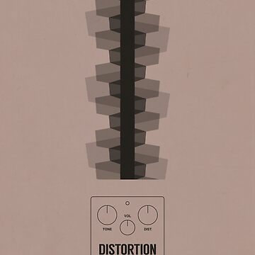 Artwork thumbnail, FX Pedal series: DISTORTION by artbymejdal