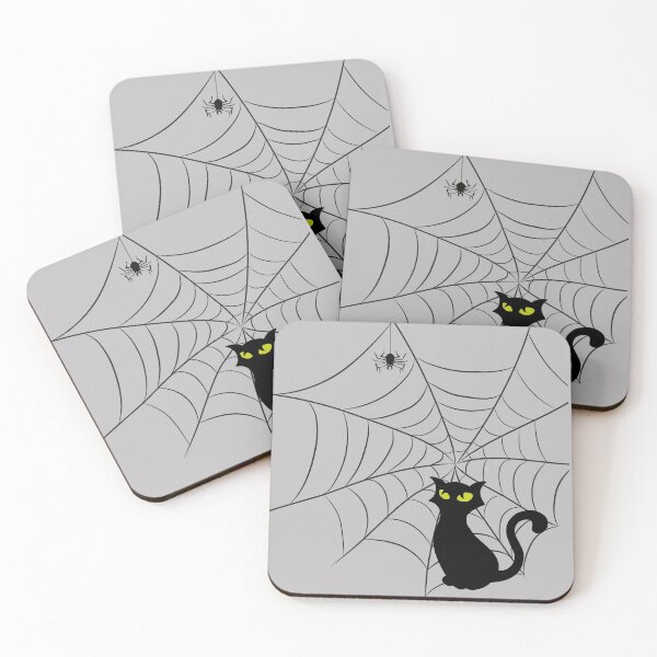 Item preview, Black Cat of the Witch with Spider designed and sold by Pankas.