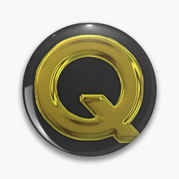 Artikelvorschau, Versal Q in gold entworfen und verkauft von leobrix.