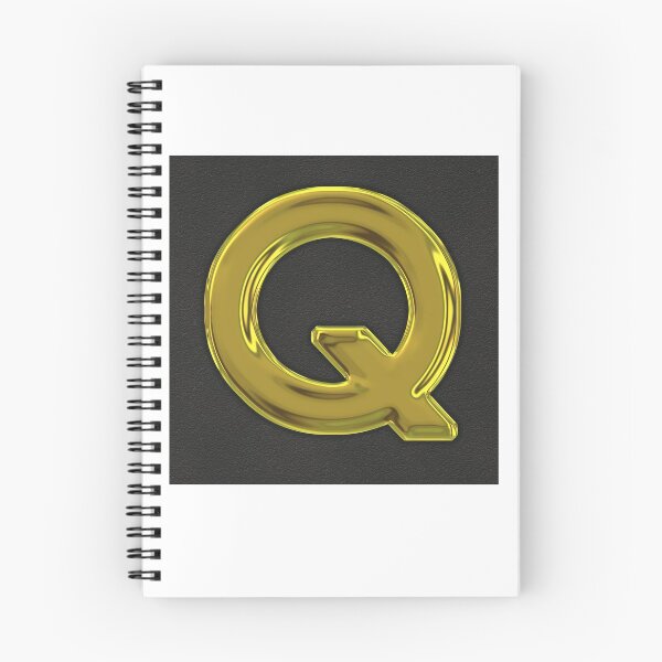 Item preview, Versal Q in gold designed and sold by leobrix.