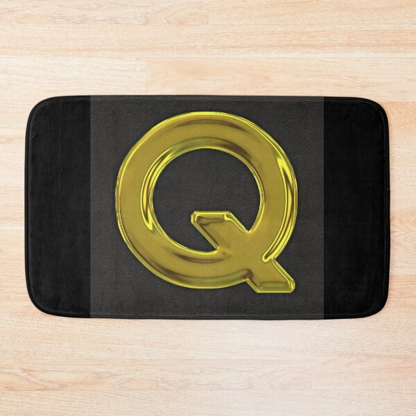 Item preview, Versal Q in gold designed and sold by leobrix.