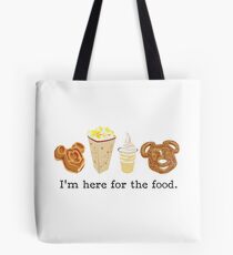 Here for the food. Tote Bag