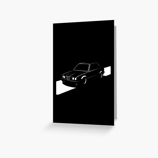 E30 Retro Greeting Card