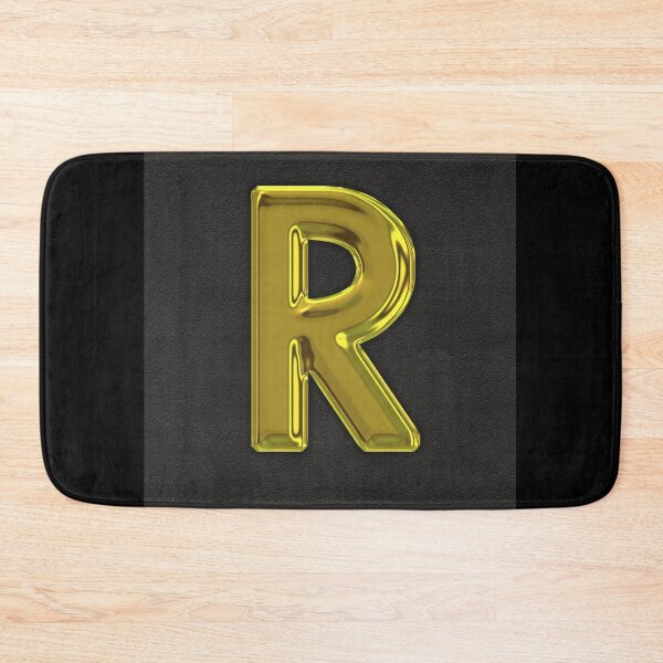 Item preview, Uppercase R in gold designed and sold by leobrix.