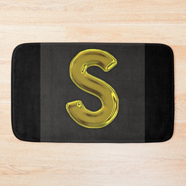 Item preview, Uppercase S in gold designed and sold by leobrix.