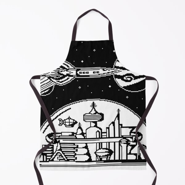 Item preview, Retro Futuristic Space City designed and sold by AlexAscended.