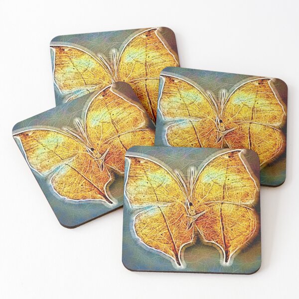 Item preview, Indian leaf butterfly - kallima horsfieldii - blue oakleaf ¦ designed and sold by nature. electrified..