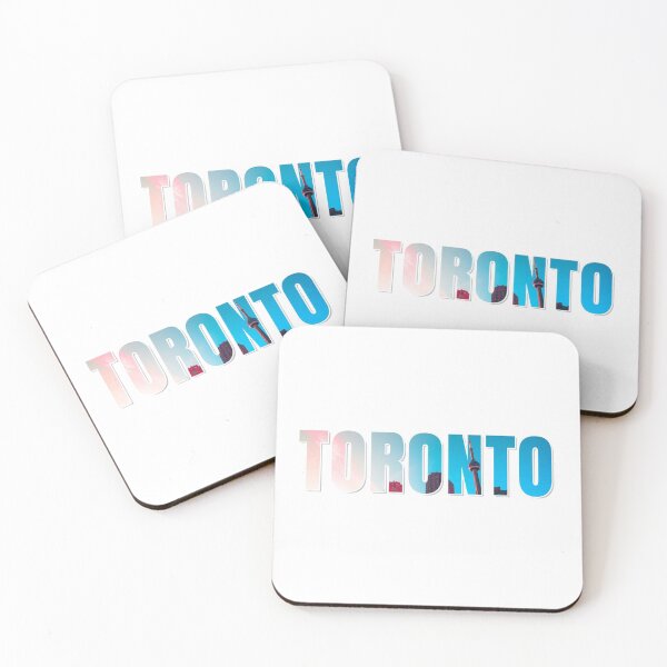 Item preview, Toronto - text with skyline background designed and sold by VrajStudio.