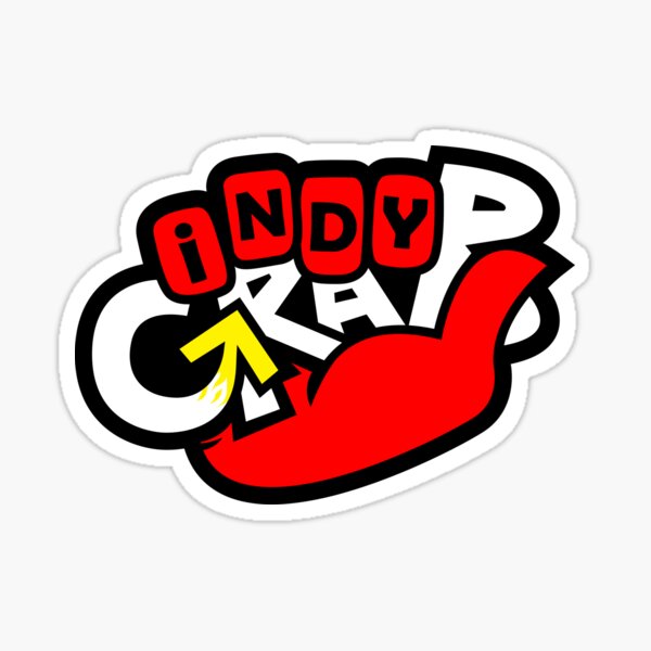 Band Indy Grab Sticker