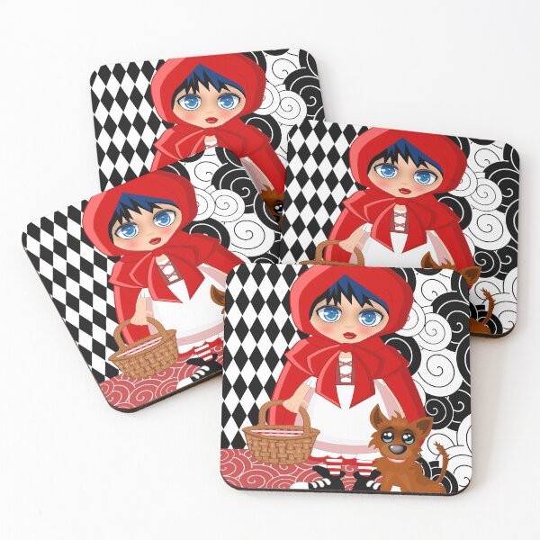 Item preview, Little red riding hood BooPooBeeDoo designed and sold by BooPooBeeDooArt.