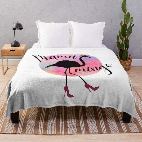 Aperçu de l'œuvre Mamamingo (cadeau de maman flamant rose) créée et vendue par i-longmanshop.