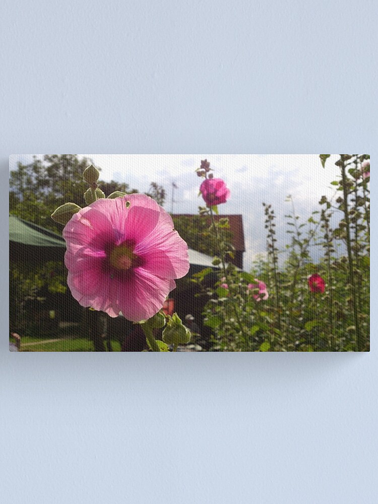 Alternate view of Pink flower power Canvas Print