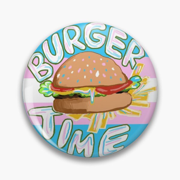 Item preview, Trans Pride Burger Time designed and sold by DropsDraws.