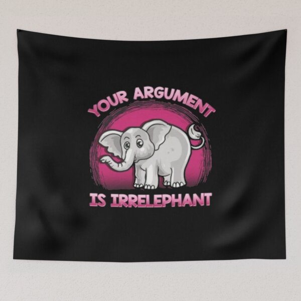Item preview, That's irrelephant  designed and sold by Wideworld.