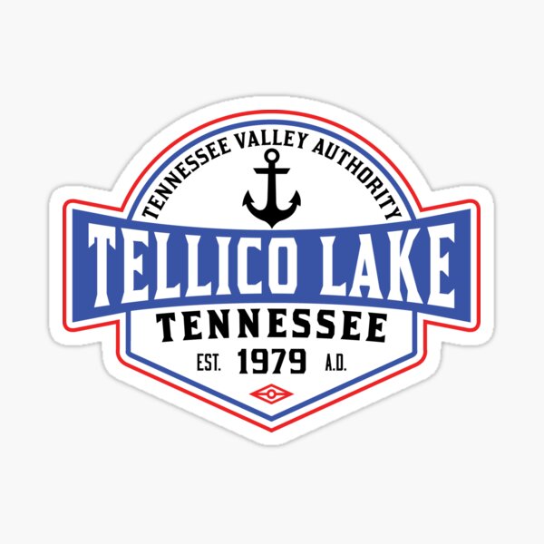 Item preview, TELLICO LAKE TENNESSEE BOATING BOAT TENNESSEE VALLEY AUTHORITY TVA CAMPING HIKING 2 designed and sold by DESTINATIONS DECAL.