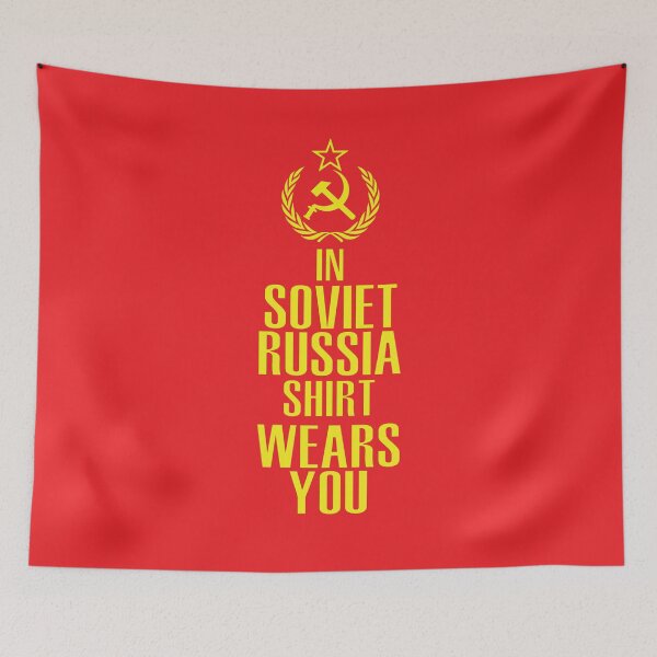 Item preview, In Soviet Russia Shirt Wears You designed and sold by TravelScientist.