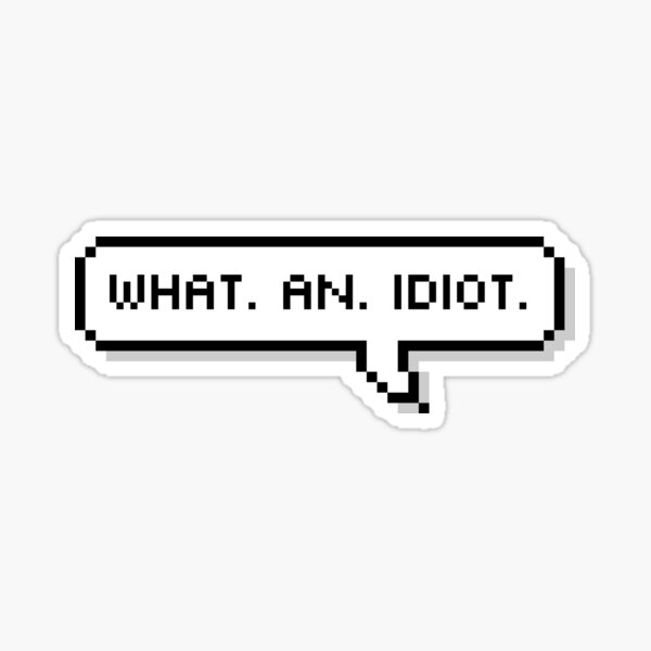 Item preview, What An Idiot Wand designed and sold by Sour Soul.